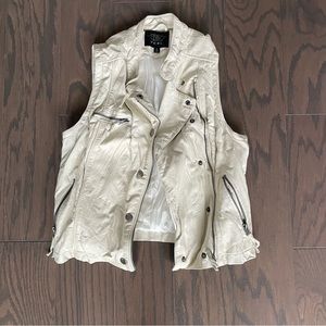 TCEC Leather Vest - Size small